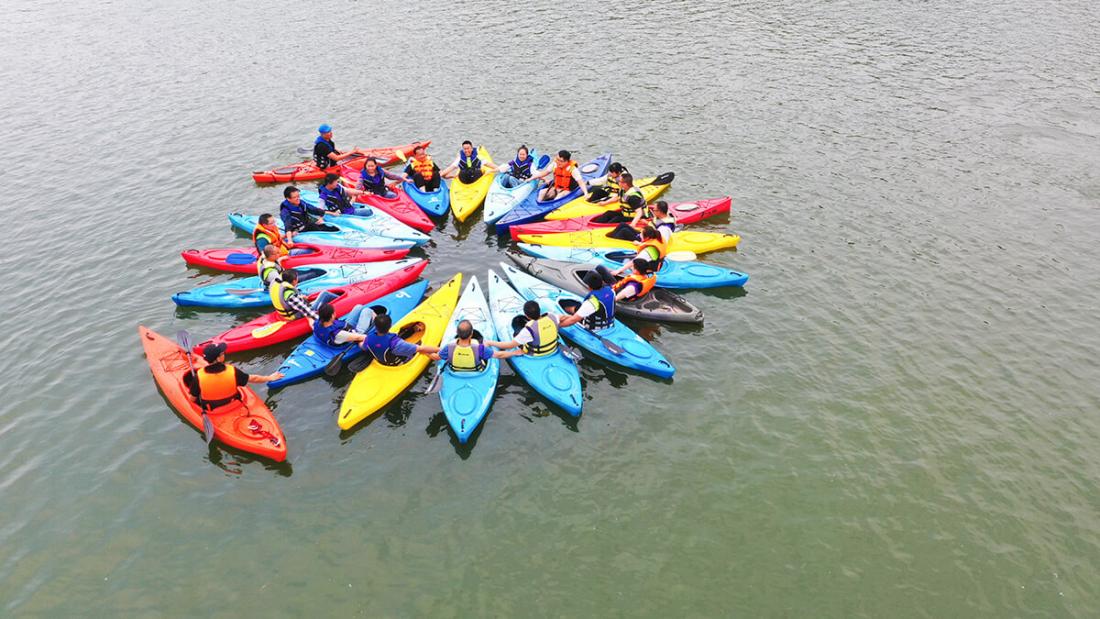 公司勞動標兵、青年先鋒標兵拓展活動